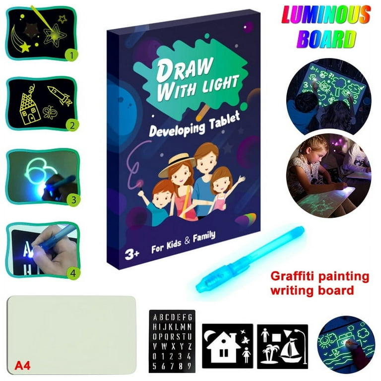 Light Drawing Pad Kids, Boards Painting Light