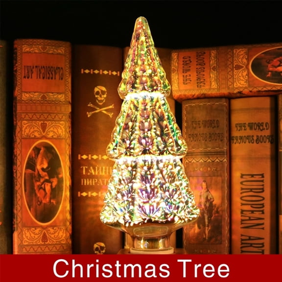 LNKOO E27 LED Infinity 3D Fireworks Effect LED Light Bulb, Star Firework Light Bulb, Decorative Bulbs, Atmosphere Light Bulb,4.5Watts-Christmas Decoration