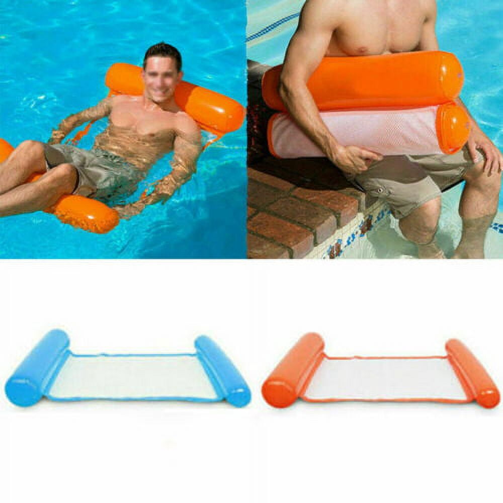 LNKOO Floating Water Hammock Floatation Cushion Beach Pool Lounge