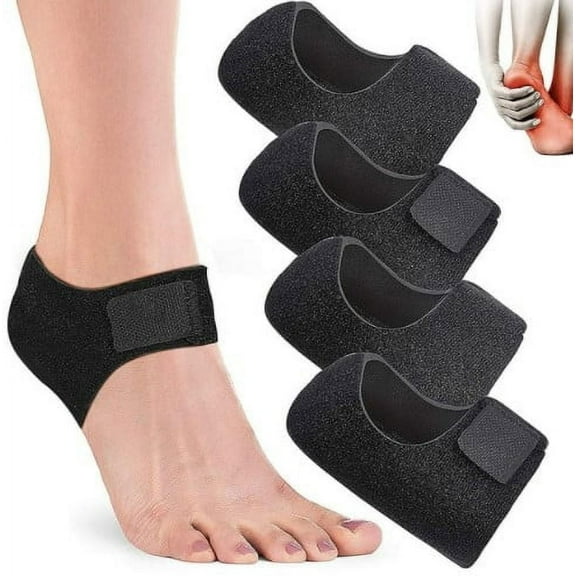 LNKOO Heel Cushion, (4PCS) Gel Heel Cups for Heel Pain Plantar Fasciitis, Heel Pads Great for Aching Feet,Tendinitis, Bone spur, C