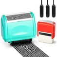 thumbnail image 1 of LNKOO Identity Theft Protection Stamp for Id Blockout,Privacy Confidential Roller Seal and Address Blocker ,Personal Information Leak Prevention Graffiti Cover(Green), 1 of 7