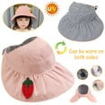thumbnail image 1 of LNKOO Kid's Sun Hat -UPF 50+UV Sun Protection Hats,Double Sides Wide Brim Breathable Bucket Hat,Adjustable Summer Outdoor Beach Play Hat for Kids Toddler Boys and Girls 3-8 Years Old, 1 of 7