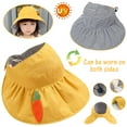 thumbnail image 1 of LNKOO Kid's Sun Hat -UPF 50+UV Sun Protection Hats,Double Sides Wide Brim Breathable Bucket Hat,Adjustable Summer Outdoor Beach Play Hat for Kids Toddler Boys and Girls 3-8 Years Old, 1 of 7
