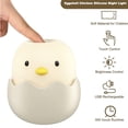 thumbnail image 1 of LNKOO Kids Night Light ,Soft Silicone Adjustable Baby Night Light with Touch Sensor for Nursing/Breastfeeding | Newborn or Toddler Bedroom Decor for Girls Boys-Bedroom Decor Birthday Gifts, 1 of 7