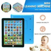 LNKOO Learning Tablet with ABC/Words/Numbers/Games/Music Interactive Educational Electronic Learning Pad Toys, Preschool Children Toys Toddler Gifts for Age 1 2 3 4 5 Year Old Boys and Girls