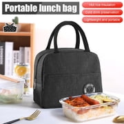 Amerteer Lunch Bag Tote Bag Lunch Bag with Front Pocket for Women Lunch Box Insulated Lunch Container for Women Men Work Picnic