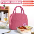 thumbnail image 1 of Amerteer Lunch Bag Tote Bag Lunch Bag with Front Pocket for Women Lunch Box Insulated Lunch Container for Women Men Work Picnic, 1 of 7