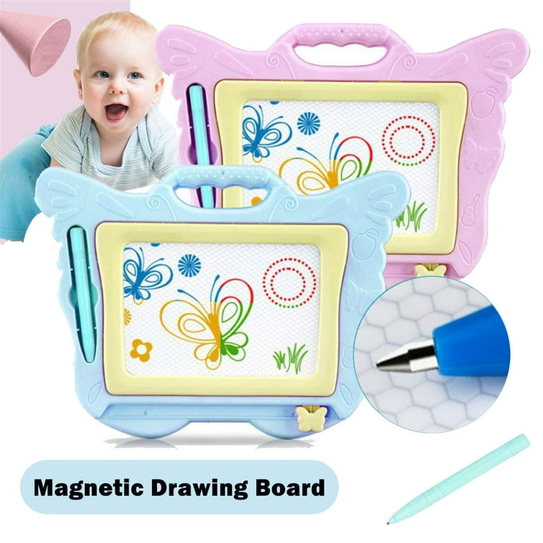 Kids Magnetic Drawing Board Large Doodle Sketch Pad Erasable