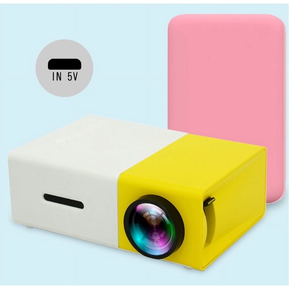 LNKOO Mini Projector, PVO Portable Projector for Cartoon, Kids Gift ...