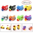 thumbnail image 1 of LNKOO Pull Back Car, 8 Pack Assorted Mini Plastic Vehicle Set,Toys Pull Back Motorcycle and Car Toys for Boys Kids Toddler Party Favors, 1 of 6