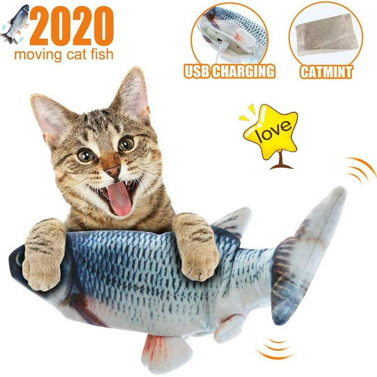 SHENMO Funny Cat Stick Realistic Flexible Interactive Pulley