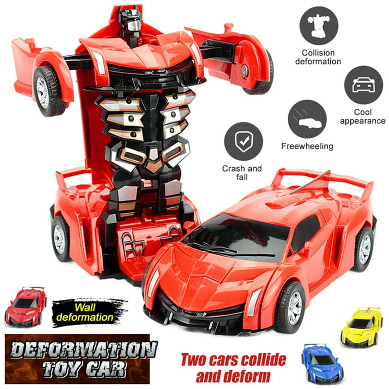 Transformer la voiture jouet - Robot Car Toy 2 en 1 Transformer la