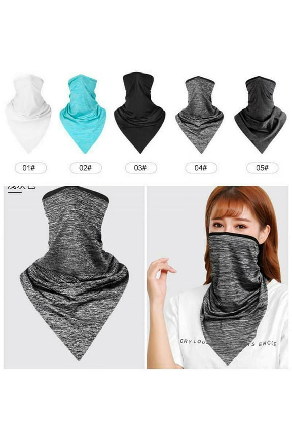 Sports Unisex Head Face Mask Neck Gaiter Tube Bandana Scarf Beanie Dustproof Outdoor for Workout Yoga Running Hiking Riding
