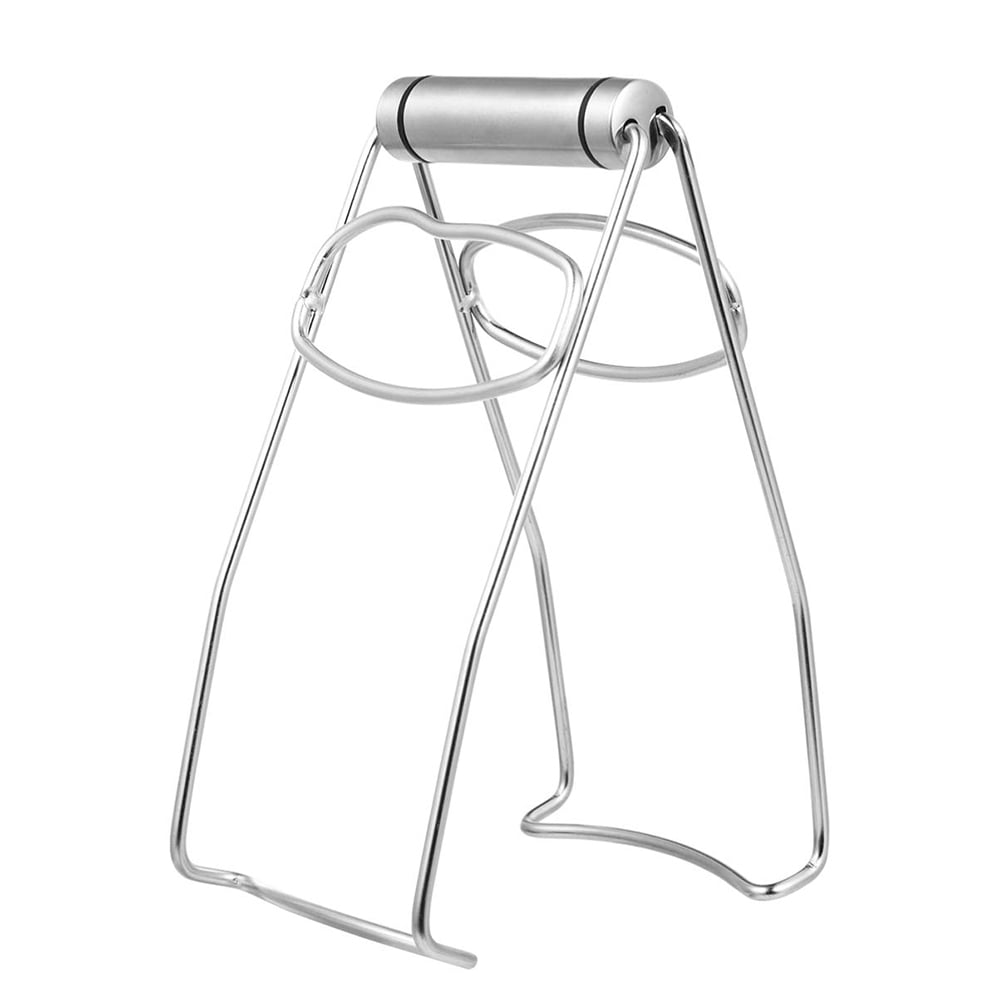 LNKOO Stainless Steel Dish Plate Clip Kitchen Folding Hot Plate Tongs