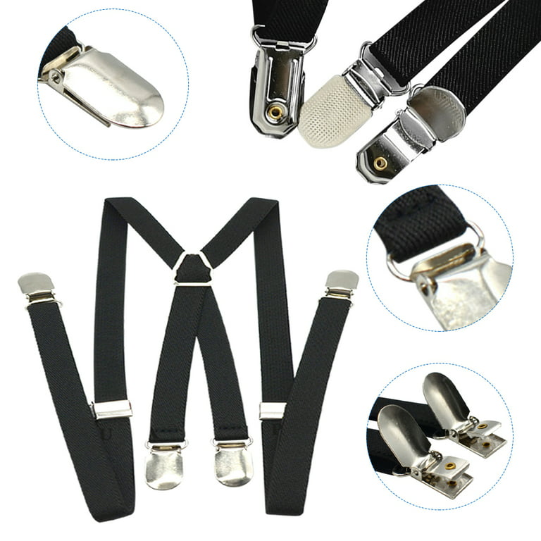4 Clip Men's Suspenders – Loot Lane