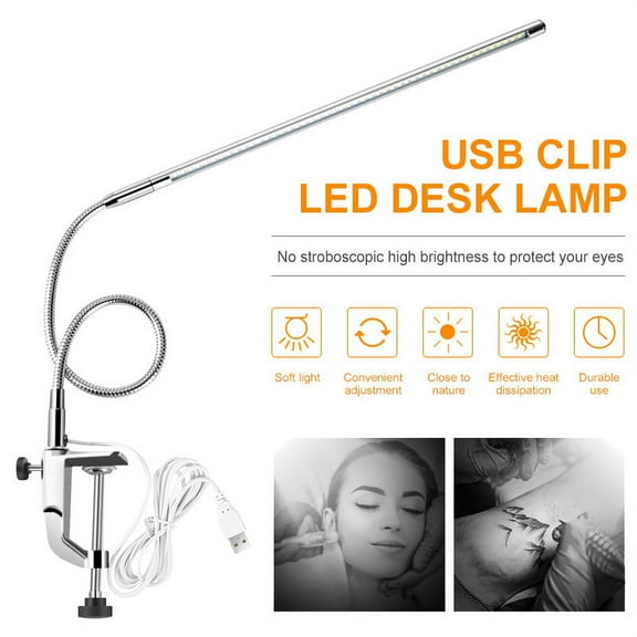 LNKOO Swing Arm Desk Lamp,Architect Table Clamp Mounted Light, Flexible Arm Drawing/Office/Studio Table Lamp