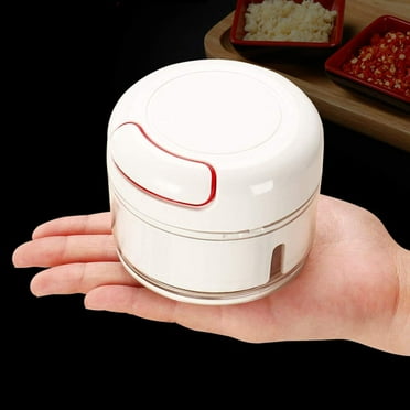 LNKOO Vegetable Chopper Manual Pull String Food Chopper Food Grade Manual Food Processor Mincer Mixer Blender Vegetable Chopper for Onions, Salad, Nuts, Meat, Garlic, Ice, etc