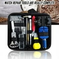 thumbnail image 1 of LNKOO Watch Repair Kits, 147pcs Watches Battery Replacement Tool Kit with Watch Link Remover Kit, Watch Adjustment with Spring Bar Tool Kit, Watch Resizing with Carrying Case, 1 of 6