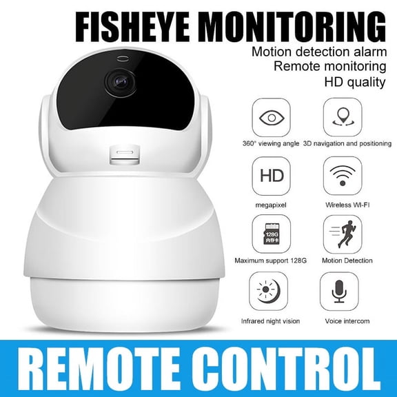 LNKOO Wireless Security Camera, IP Camera 1080P HD, WiFi Home Indoor Camera for Baby/Pet/Nanny, Motion Detection, 2 Way Audio Night Vision