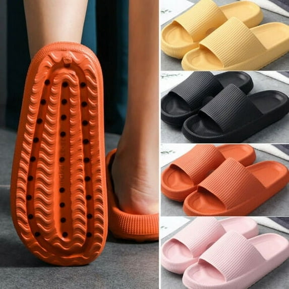 LNKOO Women's Shower Sandal Pool Slides Open Toe House Slippers Lightweight Bath Slippers-Shower Sandal Slippers Quick Drying Bathroom Slippers Gym Slippers Soft Sole Open Toe House Slippers
