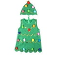 thumbnail image 1 of LNMQLPDBS 18-month-old Toddler's Christmas Dresses Christmas Dress for Girls Size 14-16 Christmas for Toddlers Flannel Dress Simple Wedding Dress, Red 1-2 Years, 1 of 4