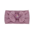 thumbnail image 1 of LNMQLPDBS Baby Bows Headband with Flower Newborn Elastic Floral Hair Bow Toddler Hair Accessories Infant Soft Stretchy Hairbands Turban, 1 of 6