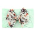 thumbnail image 1 of LNMQLPDBS Baby Girl Bows Cute Toddler Girls Elastic Soft Headwraps Infant Floral Print Knot Bow Headband Stretchy Stylish Turban for Newborn Kids, 1 of 1