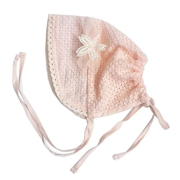 LNMQLPDBS Baby Girl Hats Breathable Infant Hat with Flower Toddler Girls Packable Summer Sun Hat with Chin Strap Cute Newborn Sunshade Hat for Baby Girls Boys Summer-Outdoor Hat ﻿﻿