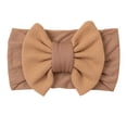 thumbnail image 1 of LNMQLPDBS Baby Headbands Handmade Soft Stretchy Nylon Hair Bands with Bows Newborn Infant Elastic Turban Hair Bows Toddler Hair Accessories, 1 of 4