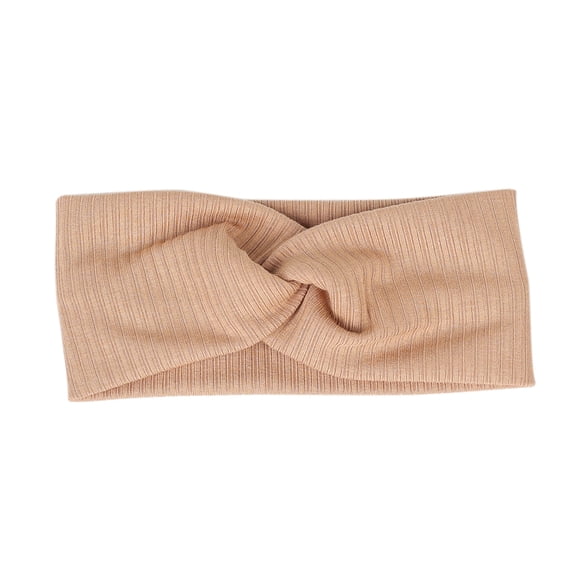 LNMQLPDBS Baby Headbands Solid Elastic Twisted Knotted Turban Headbands Non Slip Stretch Knot Headwrap Hair Band Toddler Hair Accessories