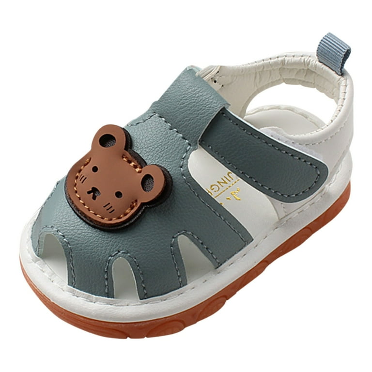 LNMQLPDBS Baby Sandals Non-Slip Soft Sole Sandals for Toddler Boys