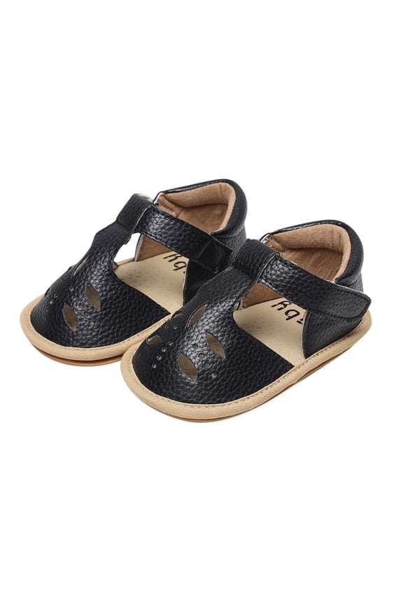 Baby Shoes Toddler Shoes Girl Shoes Size 1 Toddler Size 7 Shoes Ballerina Shoes for Girls 4-6 4c Shoes Baby Girl 4c Baby Christmas Shoes, Black 3-6 Months