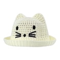 thumbnail image 1 of LNMQLPDBS Baby Toddler Girls Straw Sun Hat with Embroided Cute Summer Beach Hat Baby Sun Protection Hats Beach Cap for Infant Outdoor Party Holiday Breathable Hat Beige One Size, 1 of 5