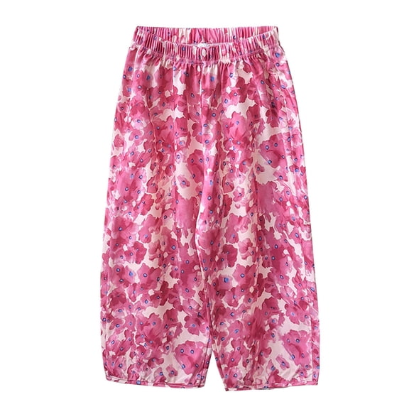 LNMQLPDBS Black Pants for Kids Girls Boys 8 Pants Athletic Clothes Camo Clothes for Boys Clothes 18 Month Old Boy Best 10 Year Old Girl Gifts, Hot Pink 11-12 Years