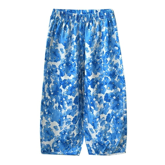 LNMQLPDBS Black Pants for Kids Girls Boys 8 Pants Athletic Clothes Camo Clothes for Boys Clothes 18 Month Old Boy Best 10 Year Old Girl Gifts, Sky Blue 9-10 Years