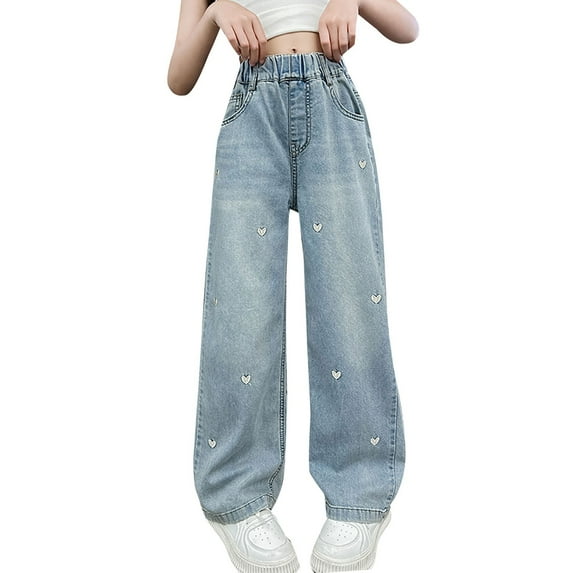 LNMQLPDBS Boot Cut Jeans High Waist Jeans Yoga Pants Petite Boys Thermal Pants Black Sweat Pants Newborn Baby Girl Gifts for Girls 6-8 11 Year Old