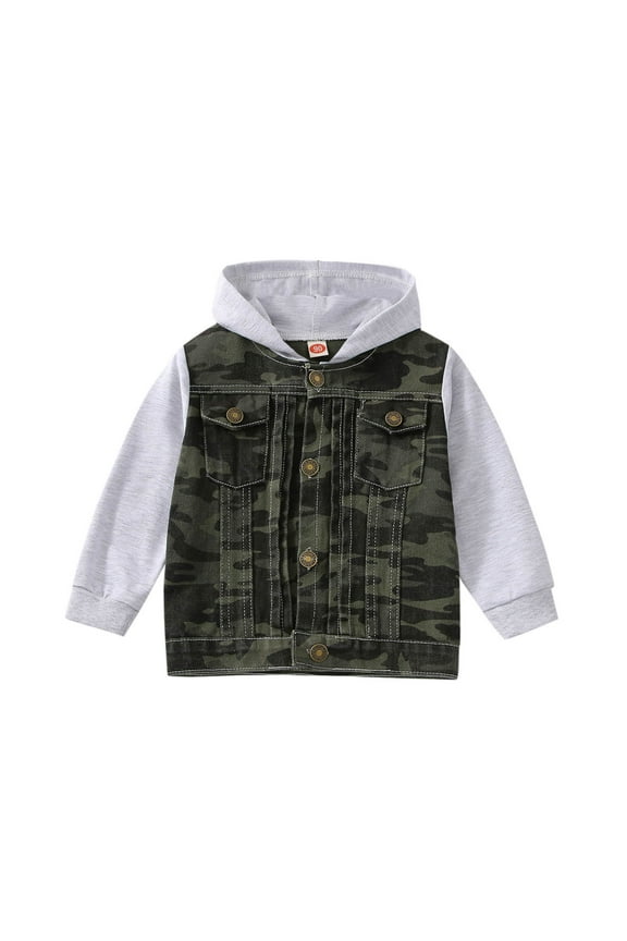 Boys 5t Winter Coat Baby Boy Fall Outfits Toddler Christmas Tops Baby Starfish Outfit 10/12 Girls Clothes 18 Mo Boy Clothes 24 Month Boys, Camouflage 4-5 Years