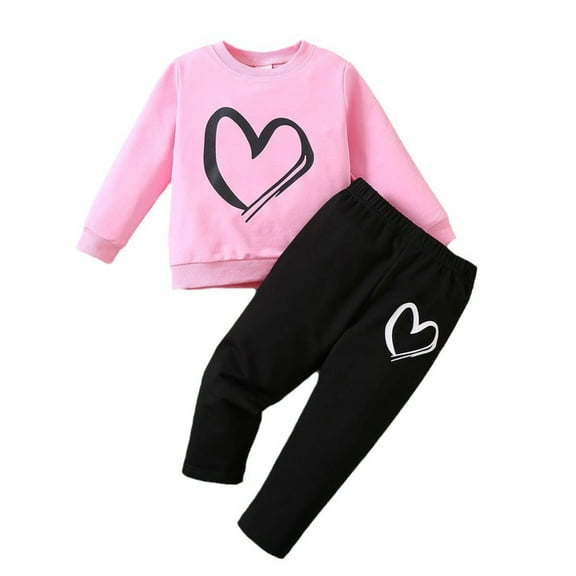 LNMQLPDBS Boys Casual Outfits Kids Sweatsuits Onesies 12-18 Months Girl Romper Baby Girl Little Girl Clothes Size 7-8 Clothes for Baby Size 24 Months, Pink 18-24 Months