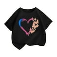 thumbnail image 1 of LNMQLPDBS Boys Red Long Sleeve Shirt Plaid Shirt Red Dance Top Girls Girls' Tops Teen Crop Tops 3-6 Months Baby Girl Clothes Girl Size 14-16 Trendy, 1 of 9