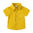 thumbnail image 1 of LNMQLPDBS Boys Short Sleeve Compression Shirt Boys Polo Shirt T Shirts Size 14-16 Easter Shirts for Kids Clothes Boys Boy Clothes 4t Boys Clothes 12 Month Clothes Newborn Clothes, 1 of 9