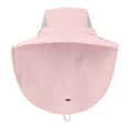 thumbnail image 1 of LNMQLPDBS Boys Sun Hat with Neck Flap Wide Brim Solid Color Summer Beach Bucket Hat with Chin Strap for Boys Girls Toddler Kids Adventure Hat Unisex Children Outdoor Sun Protection Hats, 1 of 3