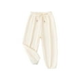 thumbnail image 1 of LNMQLPDBS Boys Sweatpants Size 7 Cute Pants Wideleg Sweatpants Ice Skating Pants Boys Basketball Clothes 2t Clothes for 10 Year Olds, White 4-5 Years, 1 of 4