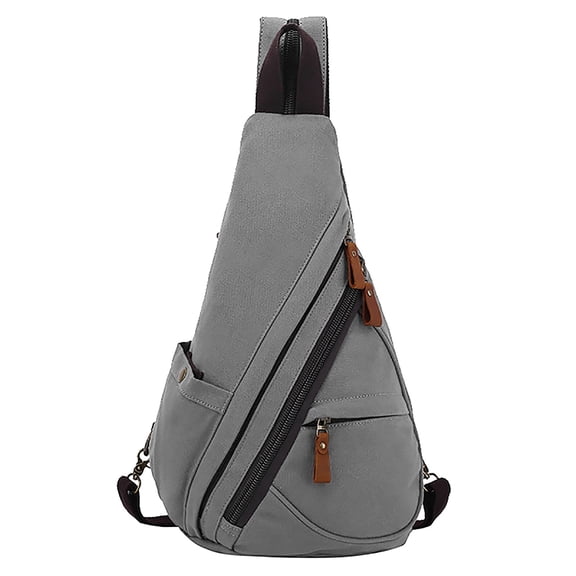 LNMQLPDBS Canvas Sling Bag For Women Sling Backpack Crossbody Shoulder Bag For Men Small Backpack