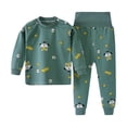 thumbnail image 1 of LNMQLPDBS Christmas Baby Girl Outfit Boys Sweat Set Girls Jogger Sets Baby Onesies 0-3 Months 12 Month Boy Clothes Winter Baby Clothes Size 9-12, Green 12-18 Months, 1 of 3