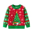 thumbnail image 1 of LNMQLPDBS Christmas Tshirts Kids Girls Tshirts 8-10 Years Old Youth Long Sleeve Tshirt Girls Long Tops 6 Year Old Boy Clothes Baby Clothes Boy 12-18 Months Size 5 Girls Clothes Boys Clothes, 1 of 4