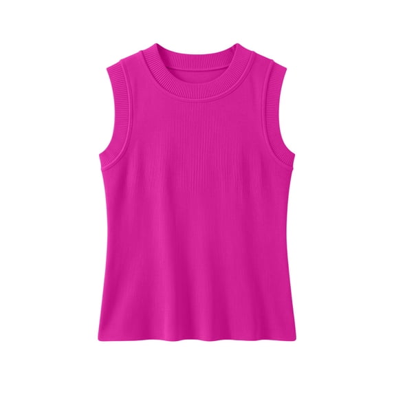LNMQLPDBS Cute Tops for Teens Sleeveless T Shirts Striped Summer Crewneck Casual Tops School Picture Day Vest Girls Clothes Trendy Tween Outfits