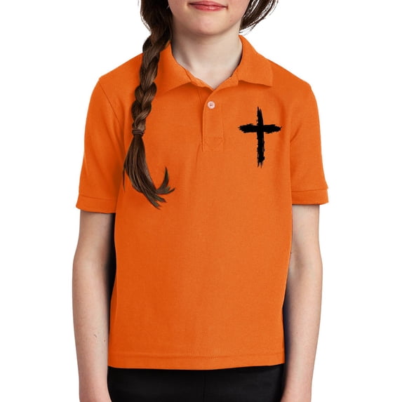 LNMQLPDBS Girls School Uniform Shirts Button Down Lapel Shirt Breathable Golf Collared Short Sleeve T-Shirt Teens Soft Summer Uniform Tops