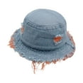 thumbnail image 1 of LNMQLPDBS Girls Summer Hats for Kids Flower Printed Sun Protection Ruffle Shade Hat with Big Flower Fisherman Hat Infant Floppy Hat One Year Old Girl Birthday Gifts Outdoor Holiday Tourism Sun Hat, 1 of 4
