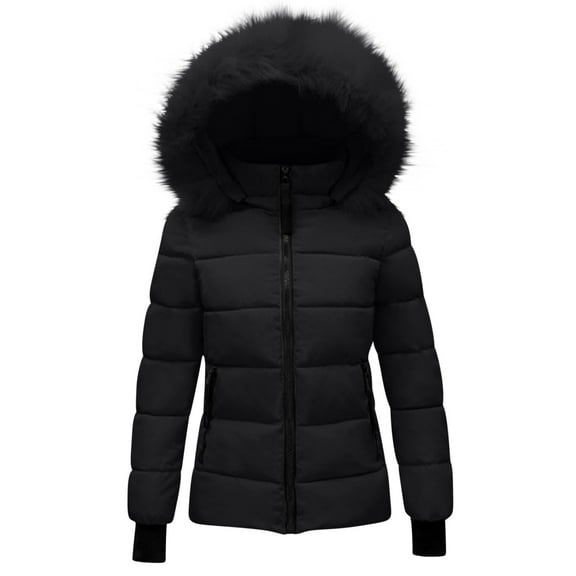 LNMQLPDBS Girls Winter Coats Size 10-12 Girls Long Sleeve Shirts Size Boys Christmas Outfit Size 8 Baby Snow Suits 9-12 Months Toddler Boy Clothes, Black 11-12 Years