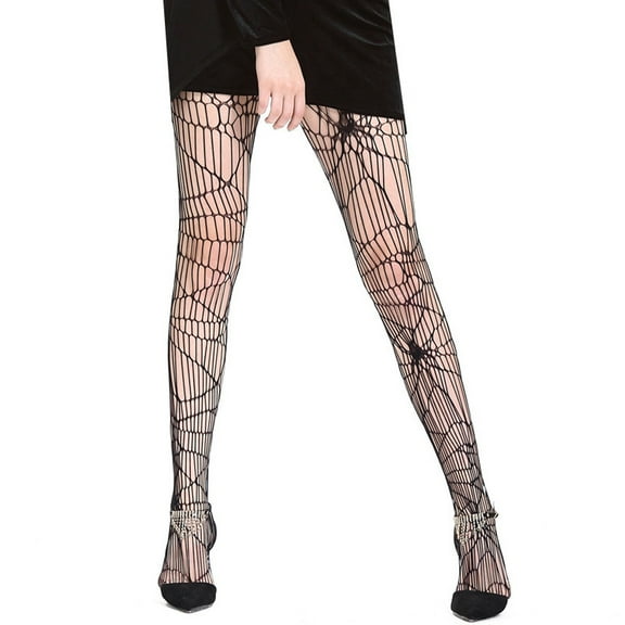 LNMQLPDBS Halloween Costumes Women Halloween Fishnet Tights Pantyhose Yarns Net Stockings